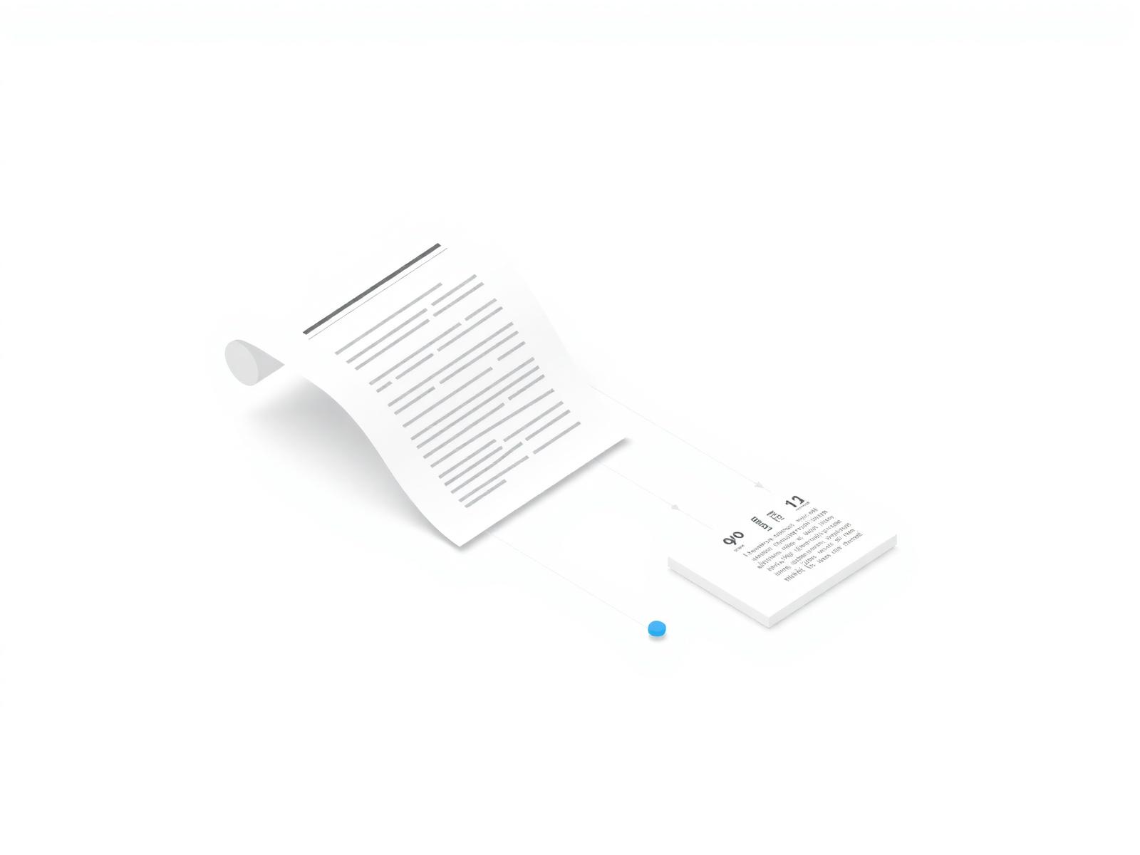 A thread condensed into a summary card with cited source lines